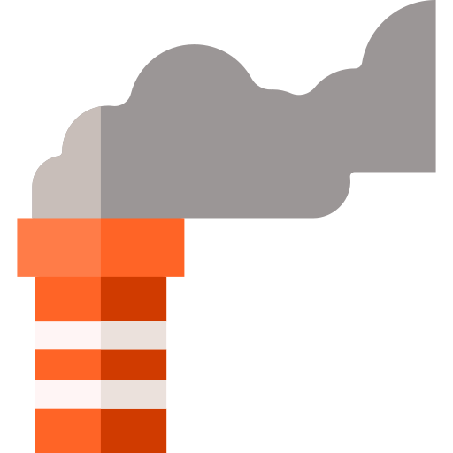 Chimney Basic Straight Flat icon