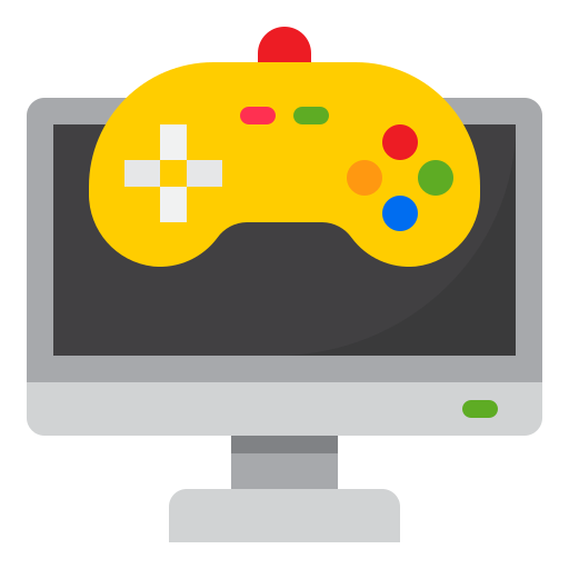 Game srip Flat icon