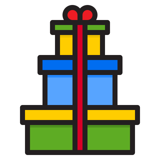 coffrets cadeaux Icône gratuit coffrets cadeaux Icône gratuit