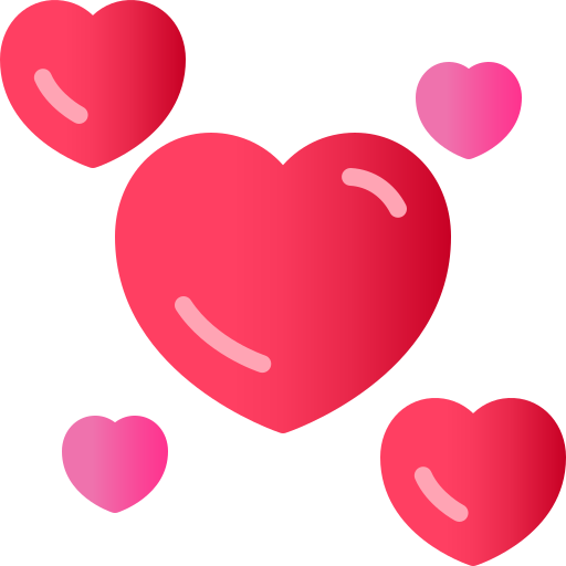 corazones icono gratis