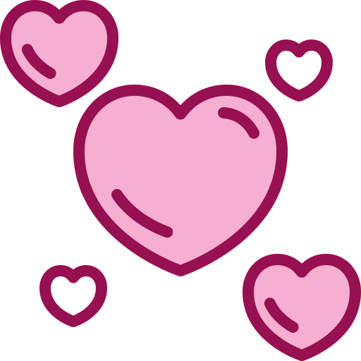 corazones icono gratis