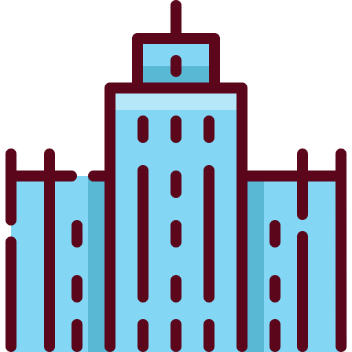 edificios gubernamentales icono gratis