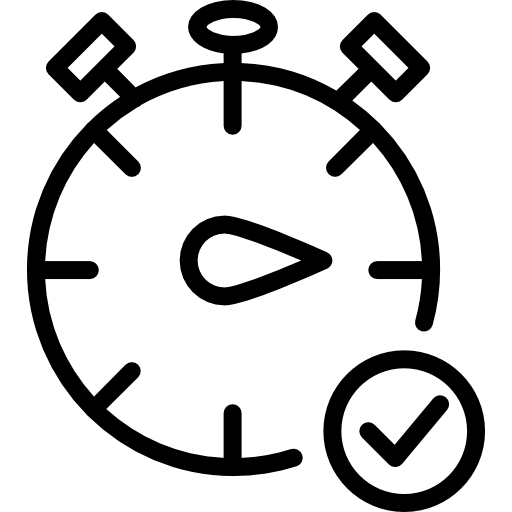 cronógrafo icono gratis