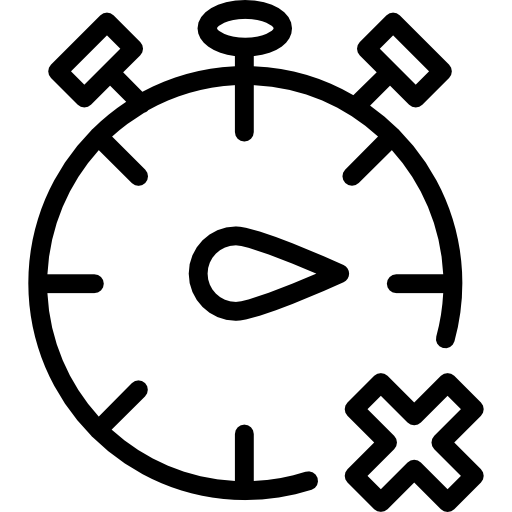 cronógrafo icono gratis