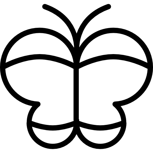 mariposa icono gratis