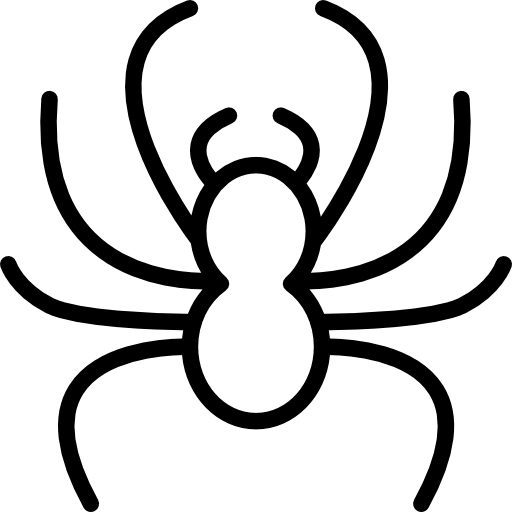 araña icono gratis