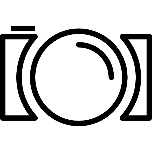 cámara fotográfica icono gratis