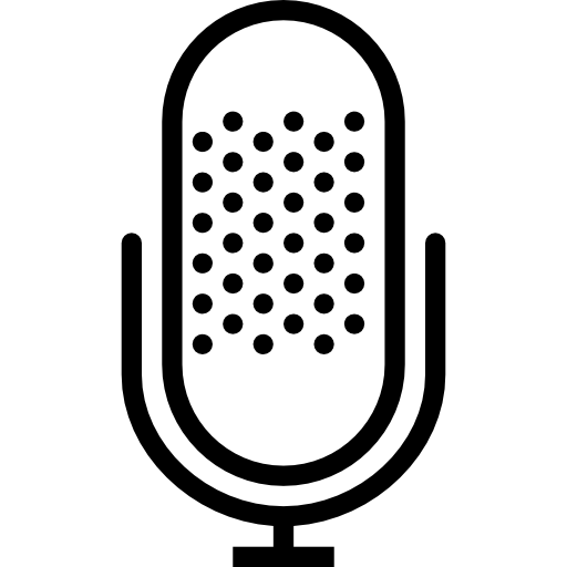 micrófono icono gratis