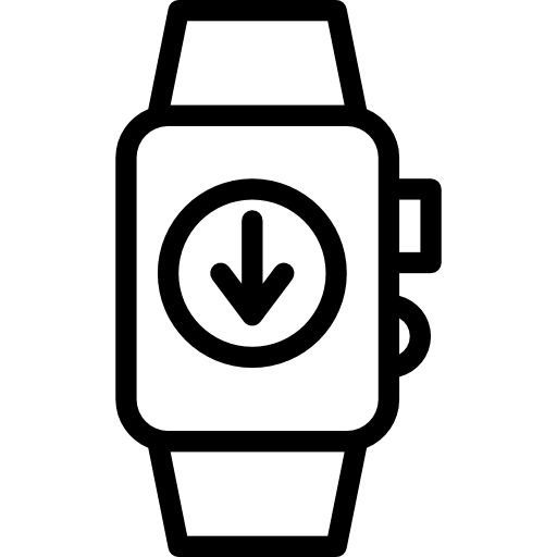 reloj inteligente icono gratis