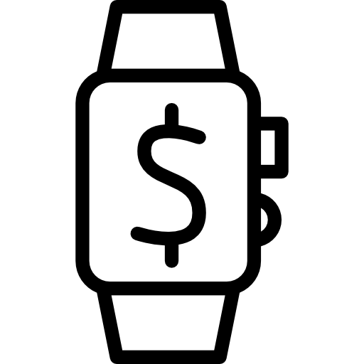 reloj inteligente icono gratis