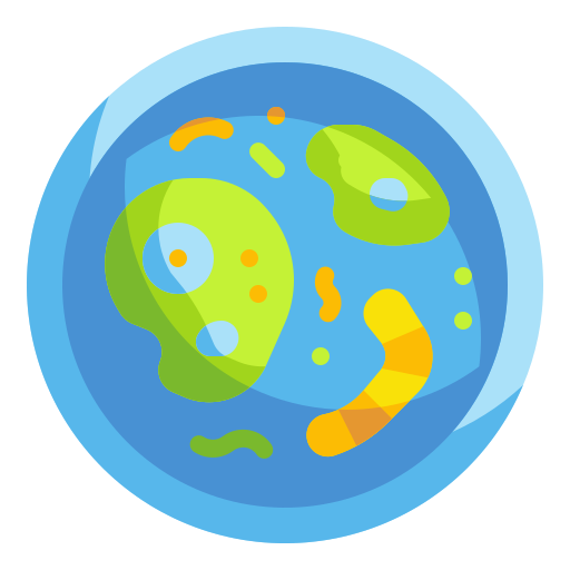 Bacteria Wanicon Flat icon