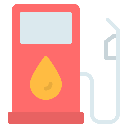 Gas station Generic Flat icon