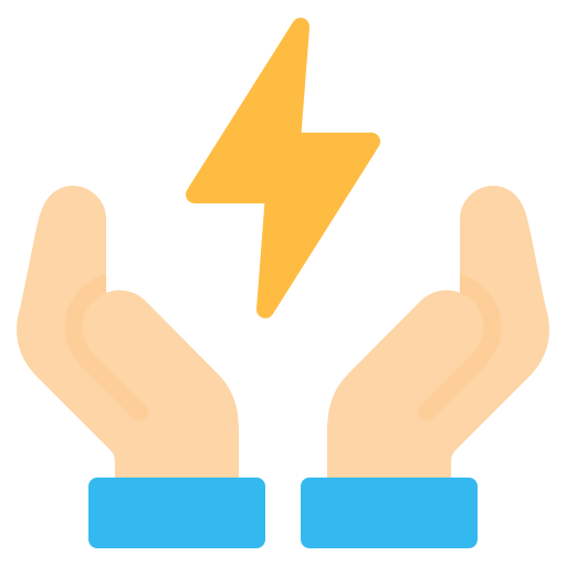 Save energy free icon