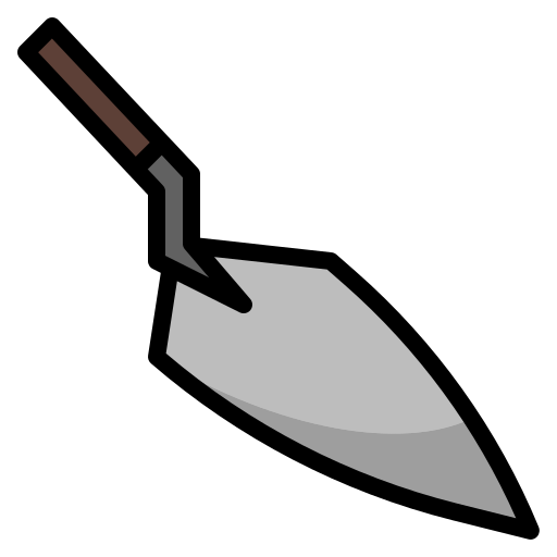 Trowel free icon