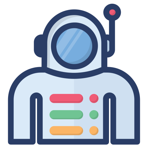 astronauta icono gratis