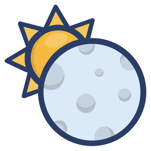 Solar system Generic Outline Color icon