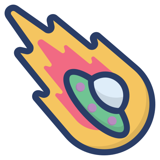 meteorito icono gratis