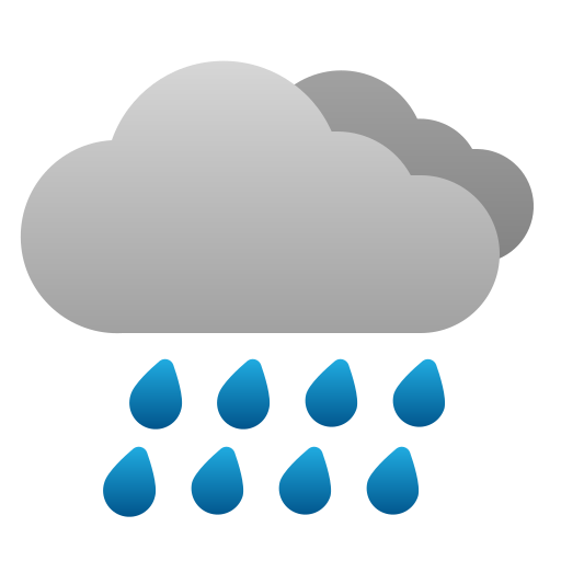 Rain Andinur Flat Gradient icon