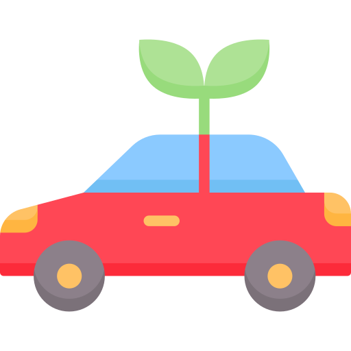 Eco car Special Flat icon