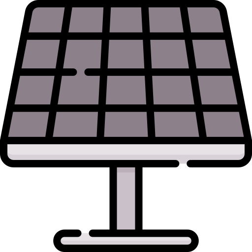 panel solar icono gratis