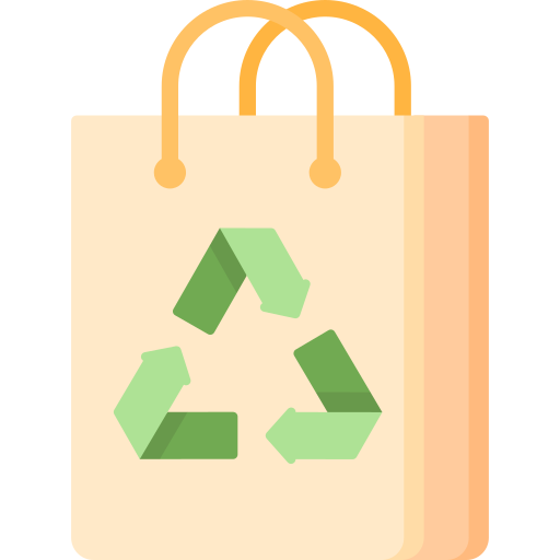 Recycled bag Special Flat icon