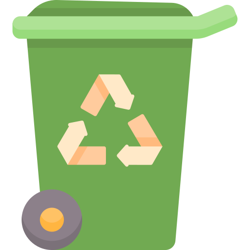 papelera de reciclaje icono gratis