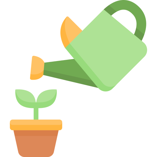 regando plantas icono gratis