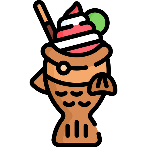 taiyaki icono gratis