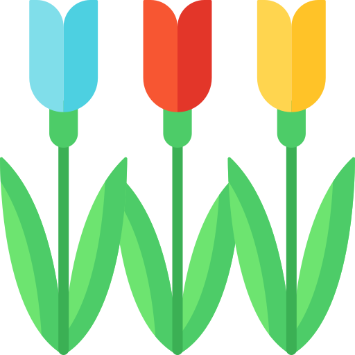 tulipanes icono gratis