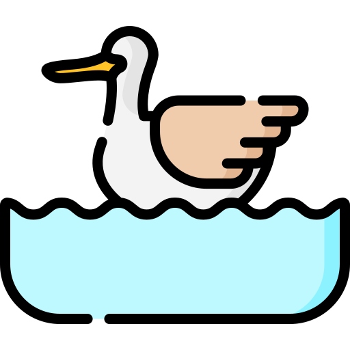 pato icono gratis