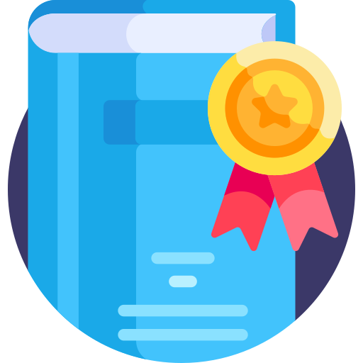 Guarantee certificate free icon Guarantee certificate free icon