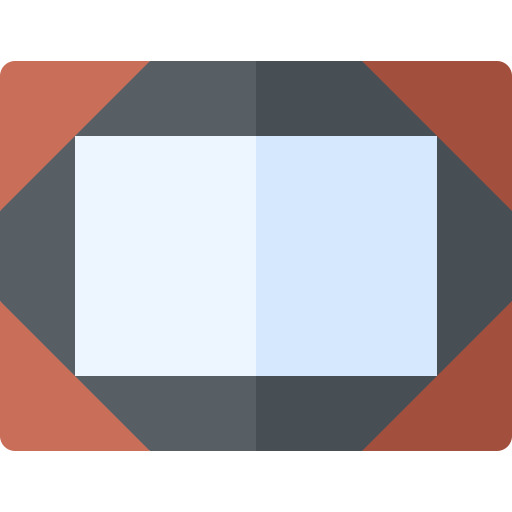 quadro, armação grátis ícone
