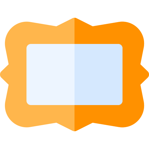 quadro, armação grátis ícone