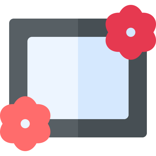 quadro, armação grátis ícone