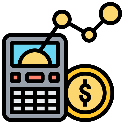 presupuesto icono gratis