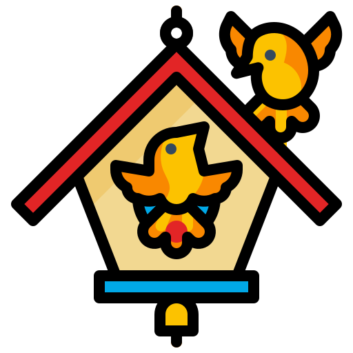 casa del pájaro icono gratis