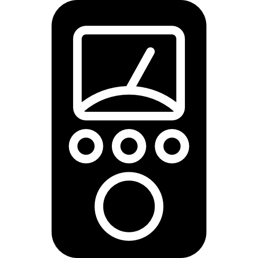 Voltmeter Basic Miscellany Fill icon