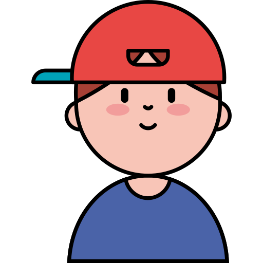 Boy Generic Outline Color icon