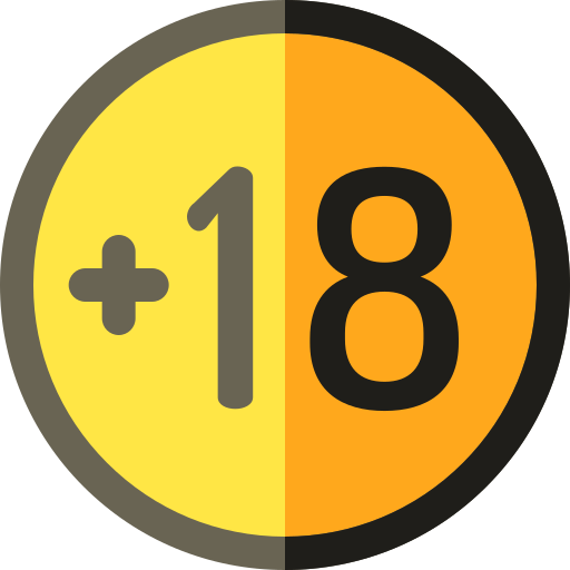 Age limit free icon Age limit free icon