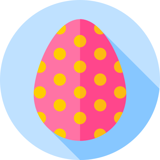 día de pascua icono gratis