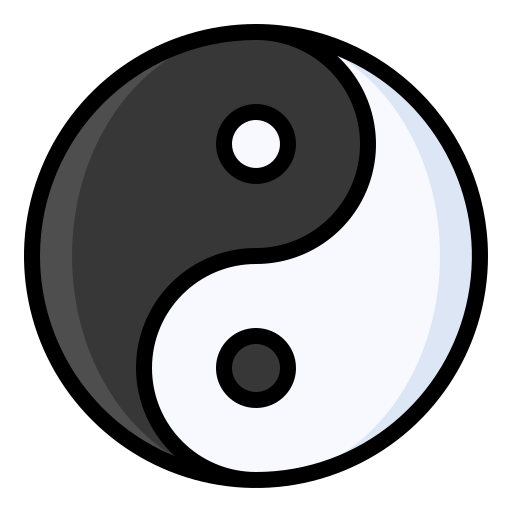 Yin yang Generic Outline Color icon