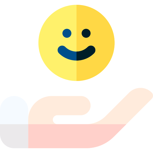 Happiness Basic Rounded Flat icon