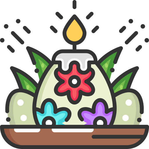 Easter eggs free icon