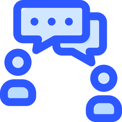 Chat - free icon