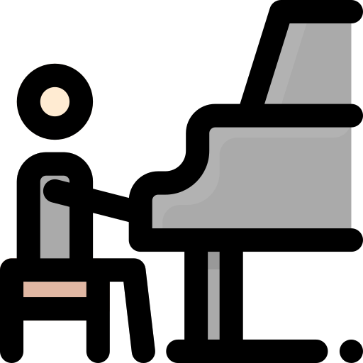 piano icono gratis