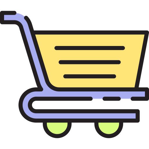 Shopping cart Good Ware Lineal Color icon