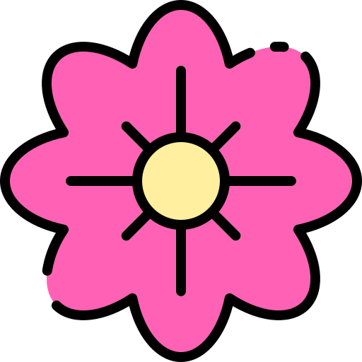 Flower Good Ware Lineal Color icon