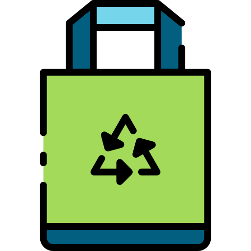 bolsa de reciclaje icono gratis