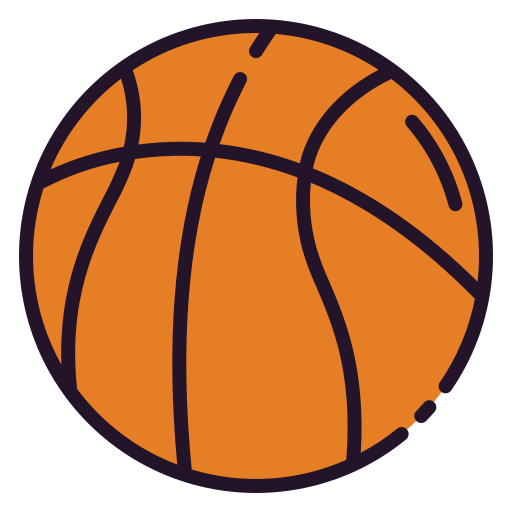 pelota de baloncesto  icono gratis