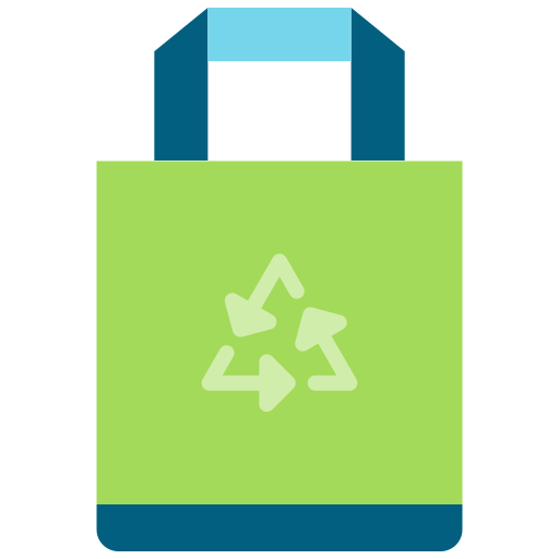 bolsa de reciclaje icono gratis